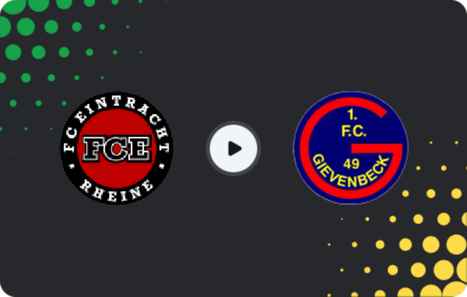 Where to watch Eintracht Rheine — Gievenbeck, Oberliga - Westfalen, 01.02.2026