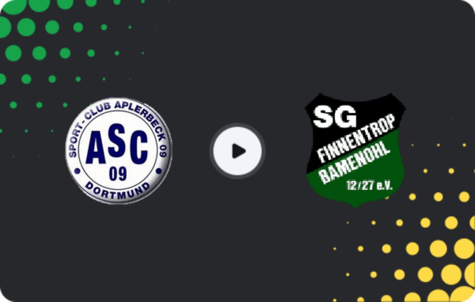 Where to watch ASC Dortmund — Finnentrop / Bamenohl, Oberliga - Westfalen, 01.02.2026