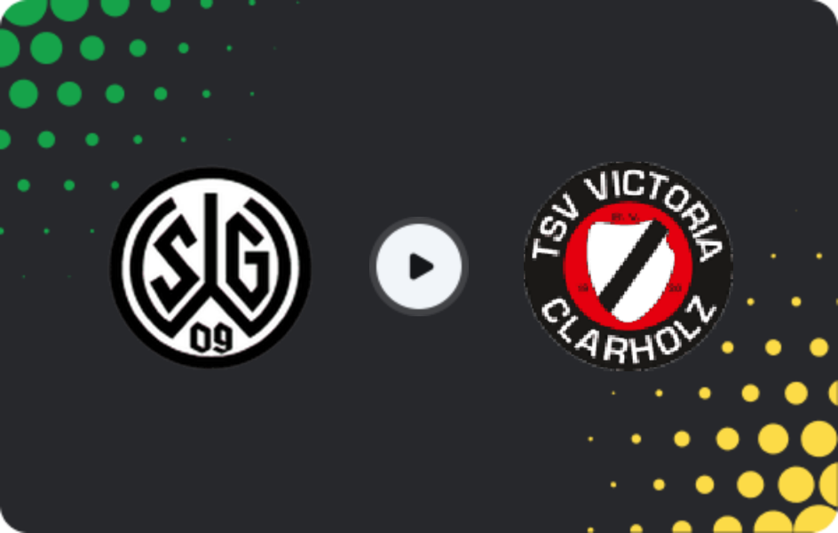 Where to watch SG Wattenscheid 09 — Victoria Clarholz, Oberliga - Westfalen, 01.02.2026