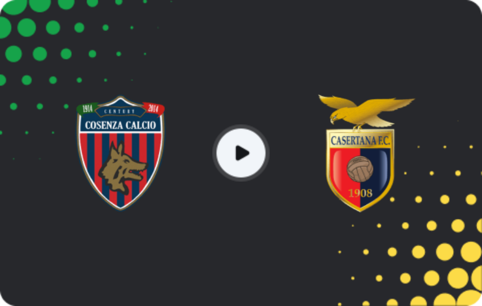 Where to watch Cosenza — Casertana, Serie C - Girone C, 01.02.2026