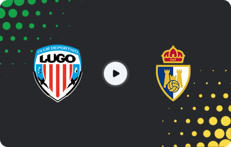 Where to watch Lugo — Ponferradina, Primera Federación – Group 1, 01.02.2026