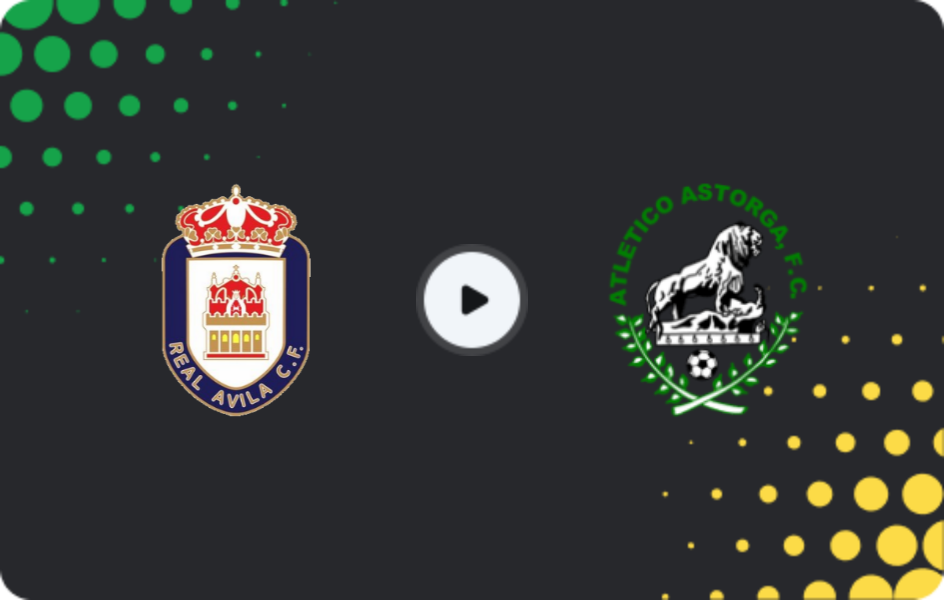Where to watch Real Ávila — Atlético Astorga, Segunda Federación – Group 1, 01.02.2026