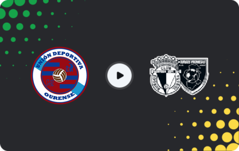 Where to watch UD Ourense — Burgos Promesas, Segunda Federación – Group 1, 01.02.2026