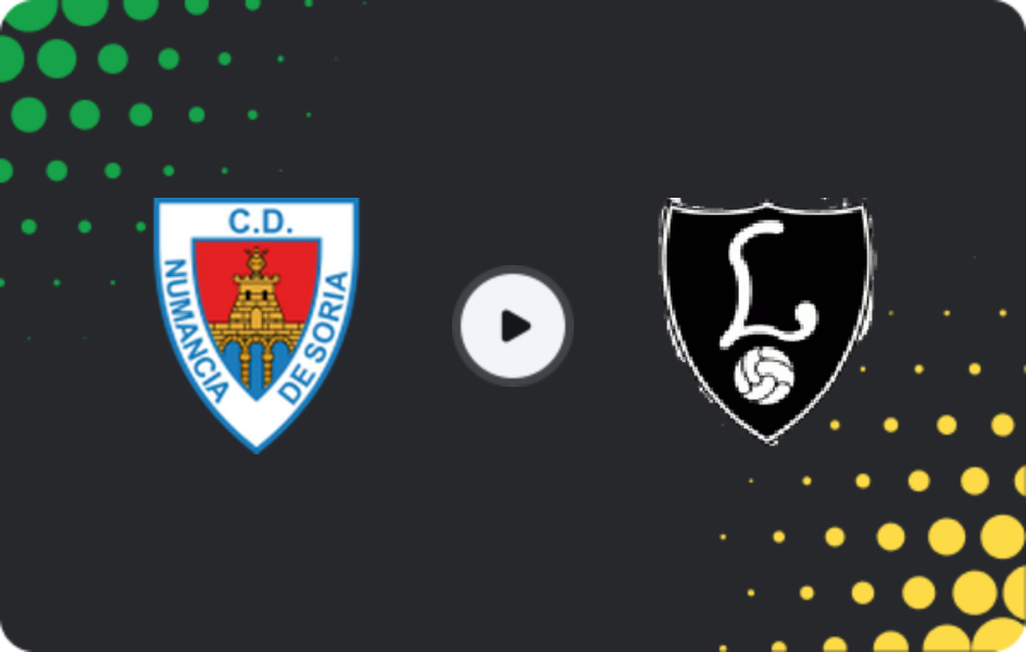 Where to watch Numancia — Lealtad, Segunda Federación – Group 1, 01.02.2026