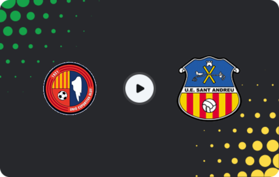 Where to watch Olot — Sant Andreu, Segunda Federación - Group 3, 01.02.2026
