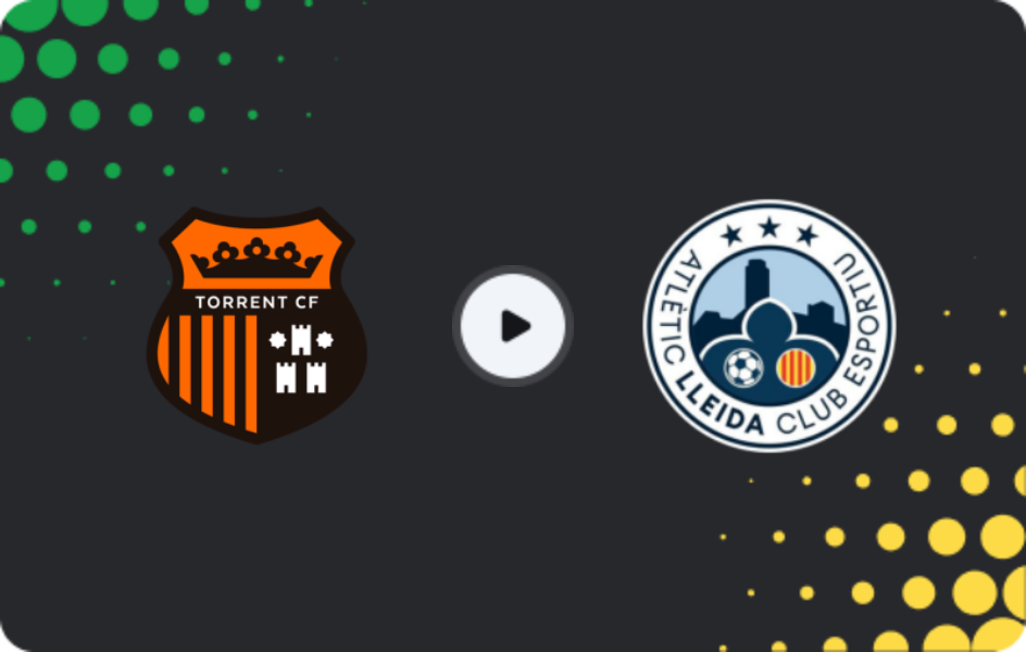 Where to watch Torrent — Atlètic Lleida, Segunda Federación - Group 3, 01.02.2026