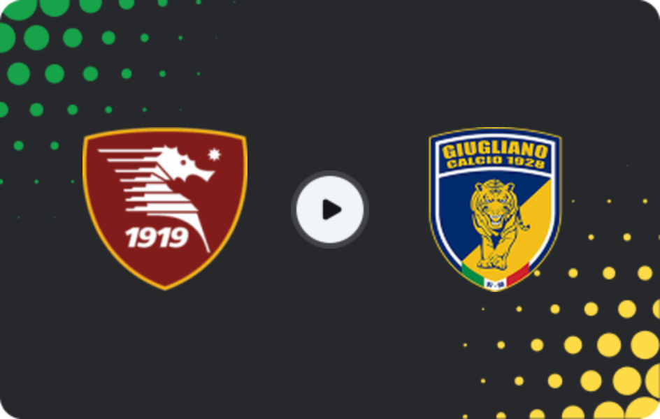 Where to watch Salernitana — Giugliano, Serie C - Girone C, 01.02.2026