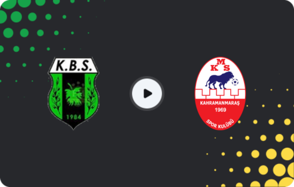 Where to watch Kilis Belediyespor — Kahramanmaraşspor, 3. Lig - Group 2, 10.01.2026
