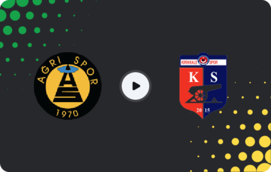Where to watch Ağrı 1970 — Kırıkkale Büyük Anadolu, 3. Lig - Group 2, 11.01.2026