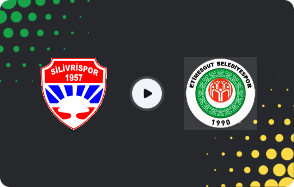 Where to watch Silivrispor — Etimesgut Belediyespor, 3. Lig - Group 1, 11.01.2026