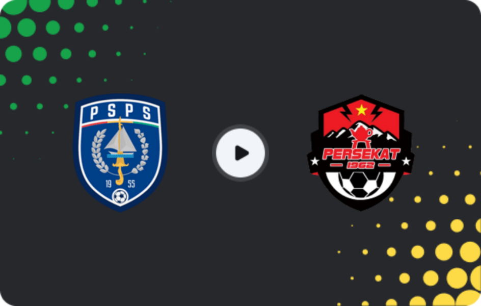 Where to watch PSPS — Persekat, Liga 2, 16.01.2026
