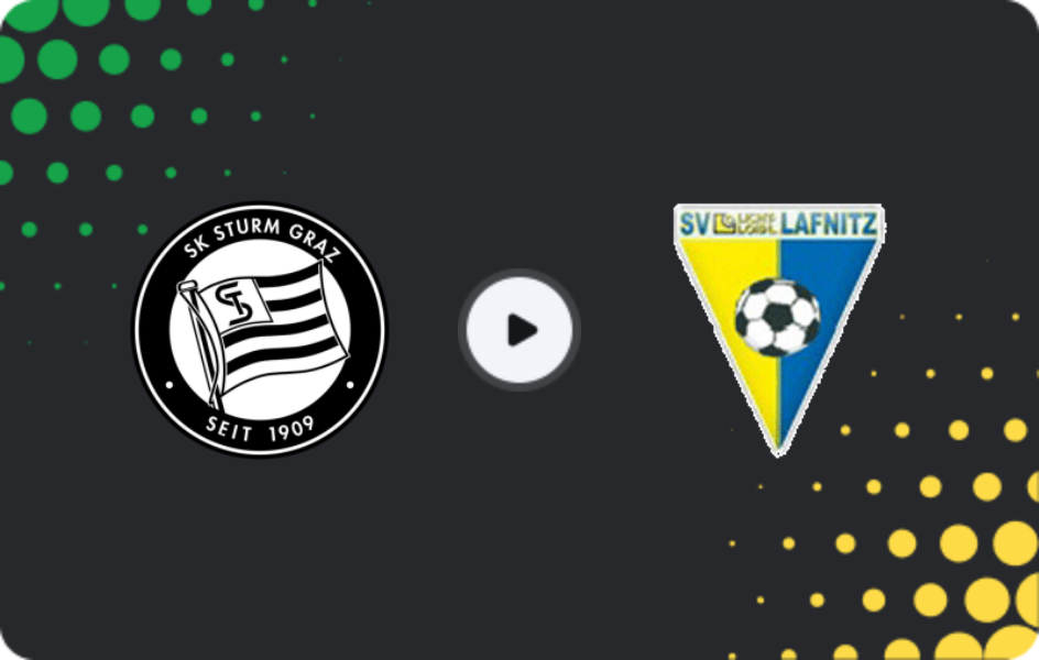 Where to watch Sturm Graz II — SV Lafnitz, Friendlies Clubs, 16.01.2026
