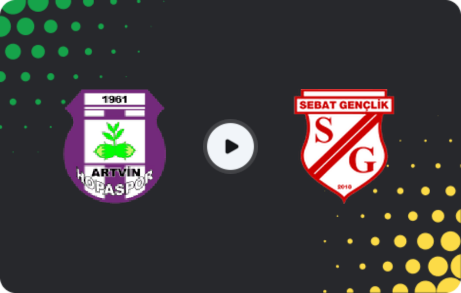 Where to watch Artvin Hopaspor — Sebat Gençlikspor, 3. Lig - Group 3, 17.01.2026