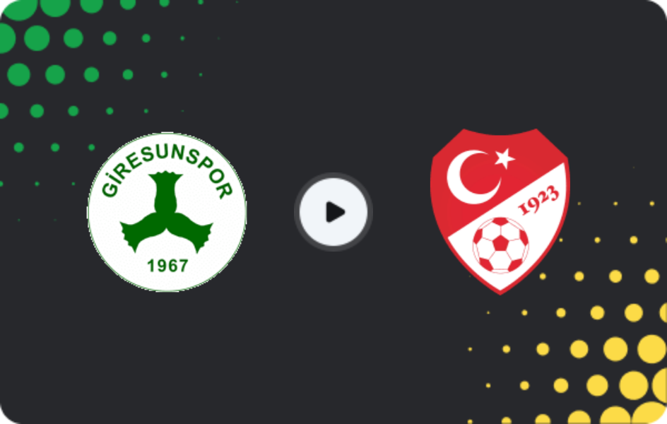 Where to watch Giresunspor — Çayelispor, 3. Lig - Group 3, 17.01.2026