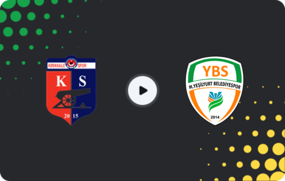 Where to watch Kırıkkale Büyük Anadolu — Yeşilyurt Belediyespor, 3. Lig - Group 2, 18.01.2026