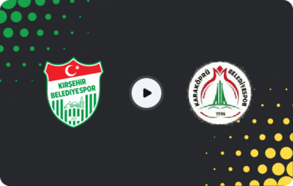 Where to watch Kırşehir Belediyespor — Karaköprü Belediyespor, 3. Lig - Group 2, 18.01.2026