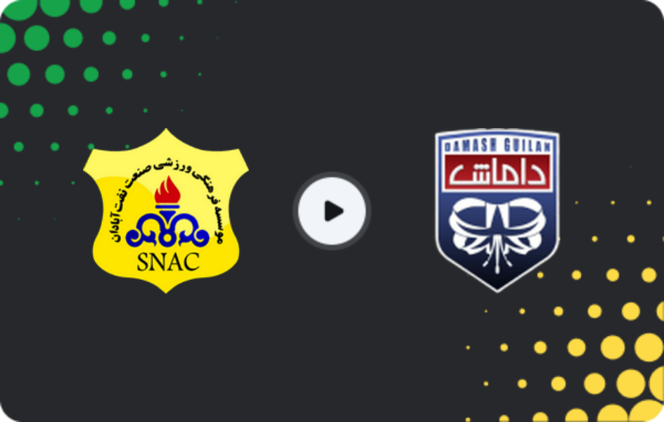 Where to watch Sanat Naft — Damash Gilanian, Azadegan League, 20.01.2026