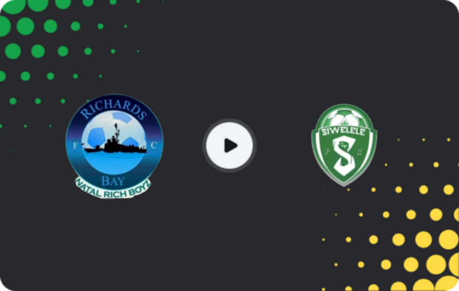 Where to watch Richards Bay — Siwelele, Premiership, 23.01.2026