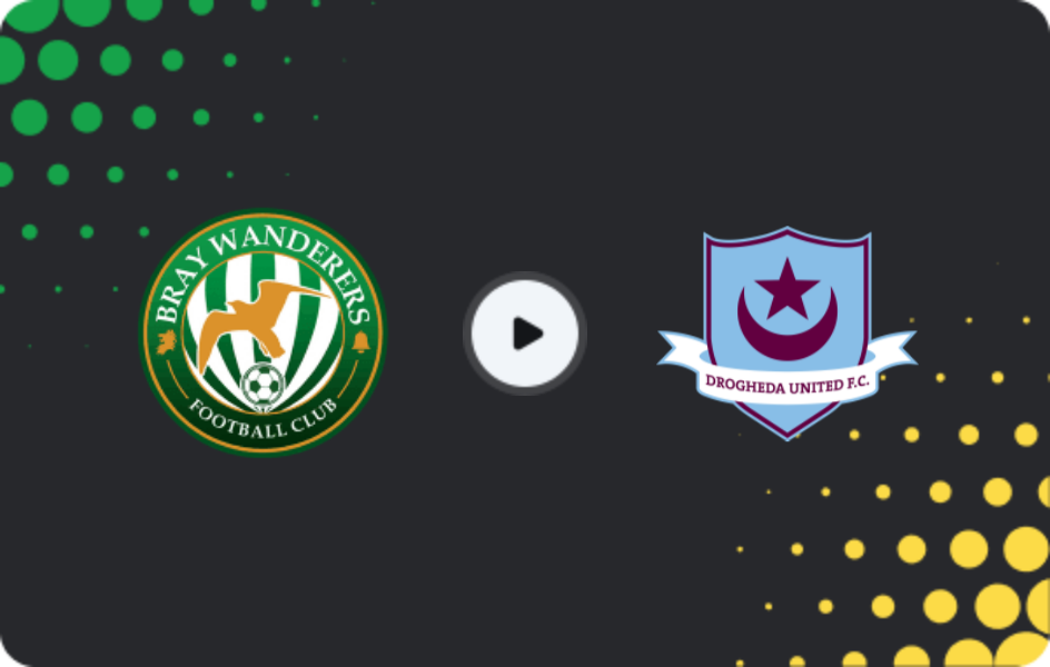 Where to watch Bray Wanderers — Drogheda United, Friendlies Clubs, 23.01.2026
