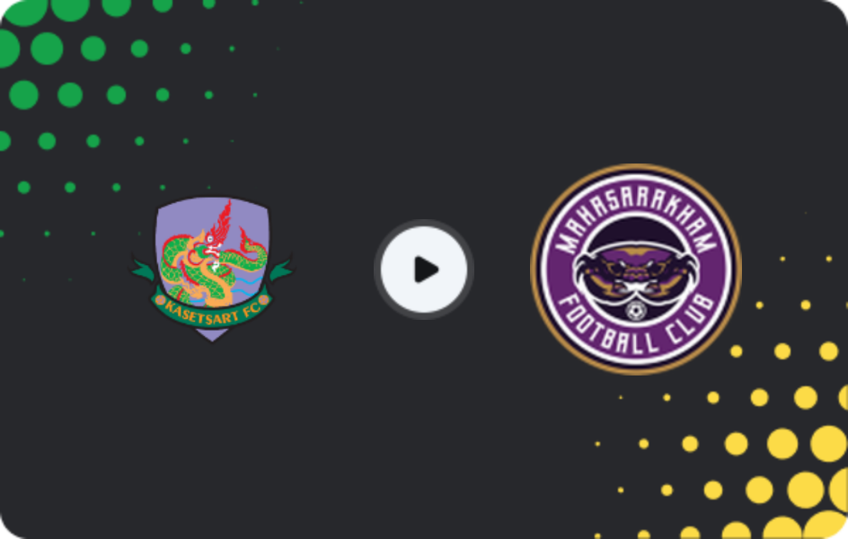 Where to watch Kasetsart FC — Mahasarakham United, League 2, 24.01.2026