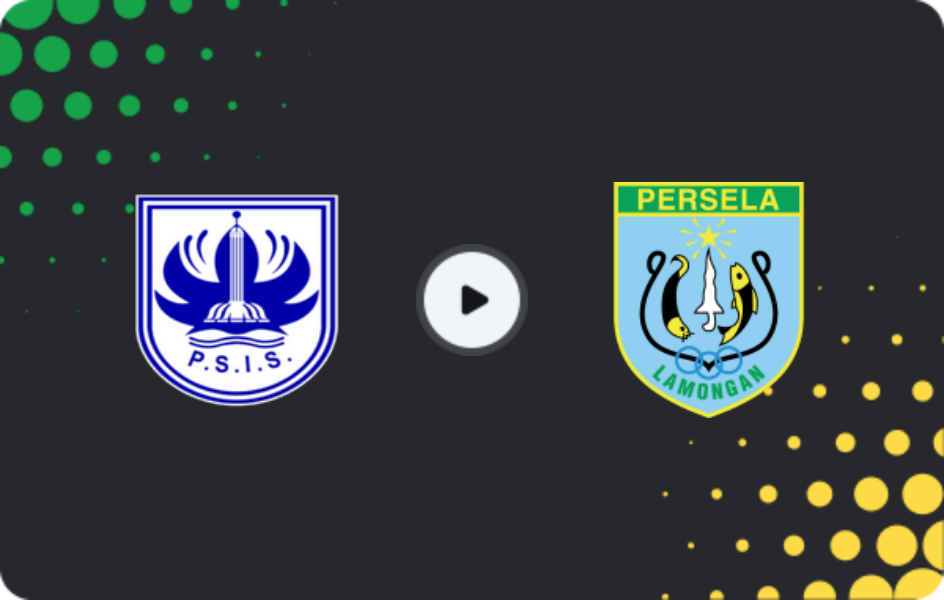 Where to watch PSIS Semarang — Persela Lamongan, Liga 2, 24.01.2026