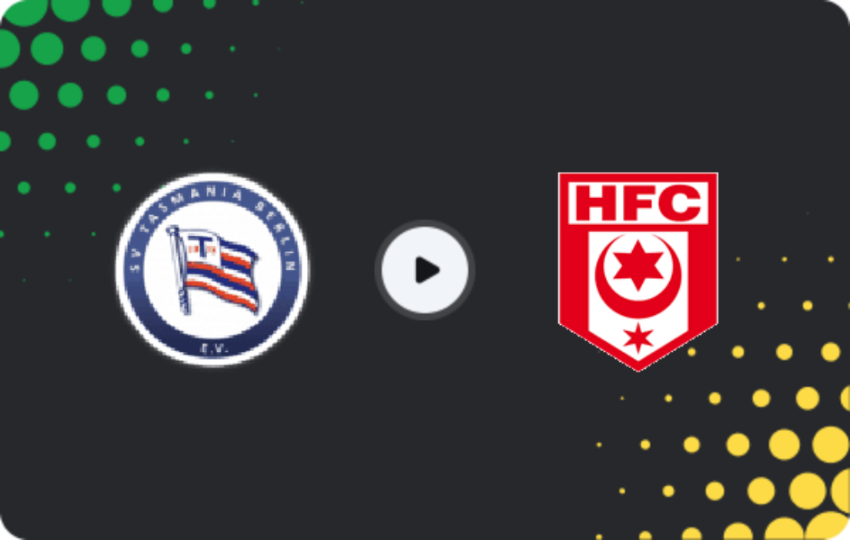 Where to watch Tasmania Berlin — Hallescher FC, Friendlies Clubs, 24.01.2026