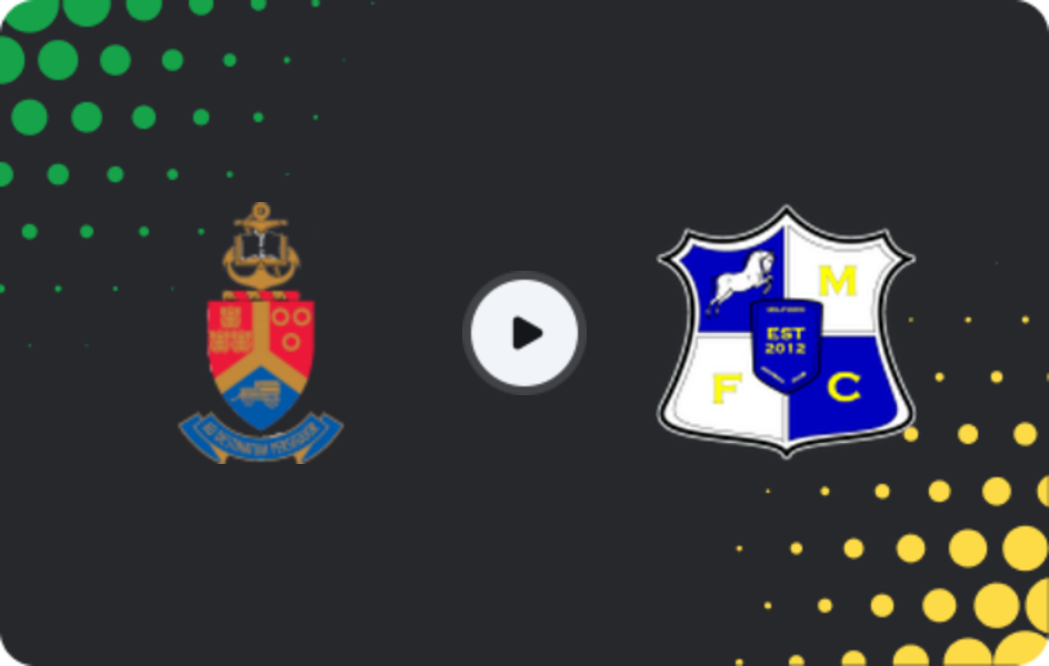 Where to watch University of Pretoria — Milford FC, 1st Division, 24.01.2026