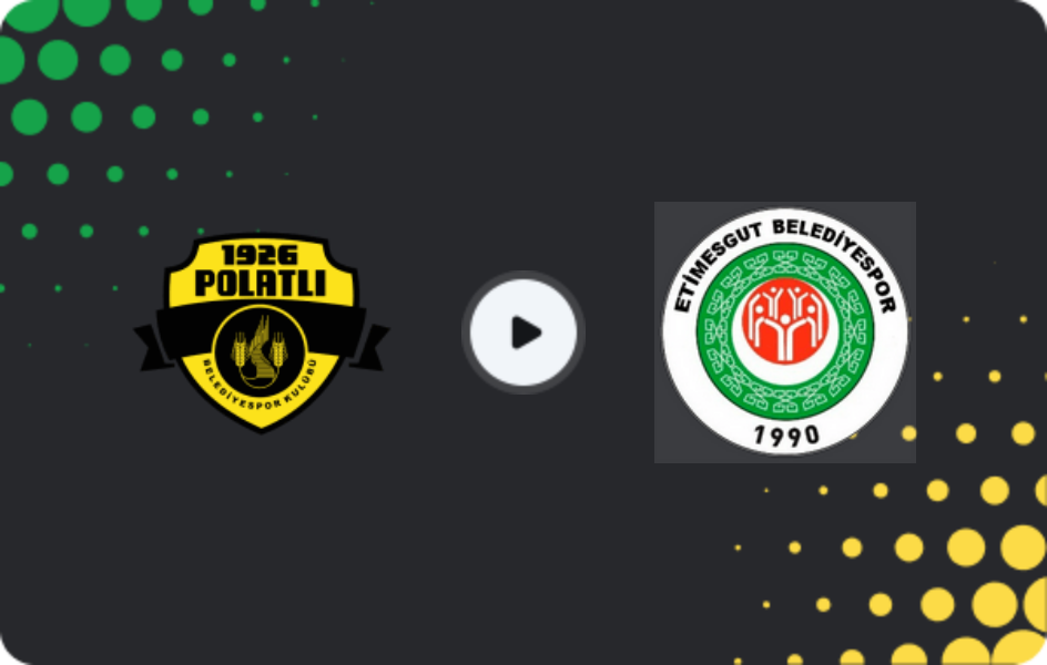 Where to watch 1926 Polatlı Belediye — Etimesgut Belediyespor, 3. Lig - Group 1, 25.01.2026