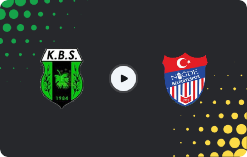 Where to watch Kilis Belediyespor — Niğde Belediyesispor, 3. Lig - Group 2, 25.01.2026