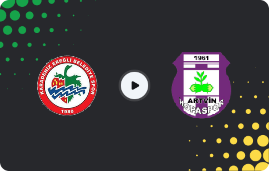 Where to watch Karadeniz Ereğli BSK — Artvin Hopaspor, 3. Lig - Group 3, 25.01.2026