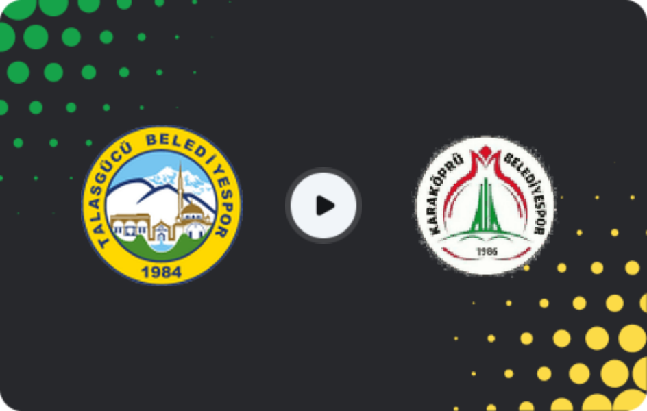 Where to watch Talasgücü Belediyespor — Karaköprü Belediyespor, 3. Lig - Group 2, 31.01.2026
