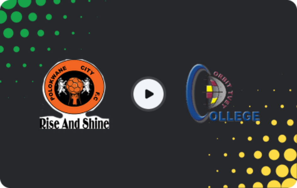 Where to watch Polokwane City — Orbit College, Premiership, 31.01.2026