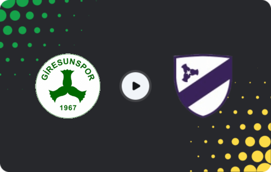 Where to watch Giresunspor — Orduspor 1967, 3. Lig - Group 3, 01.02.2026