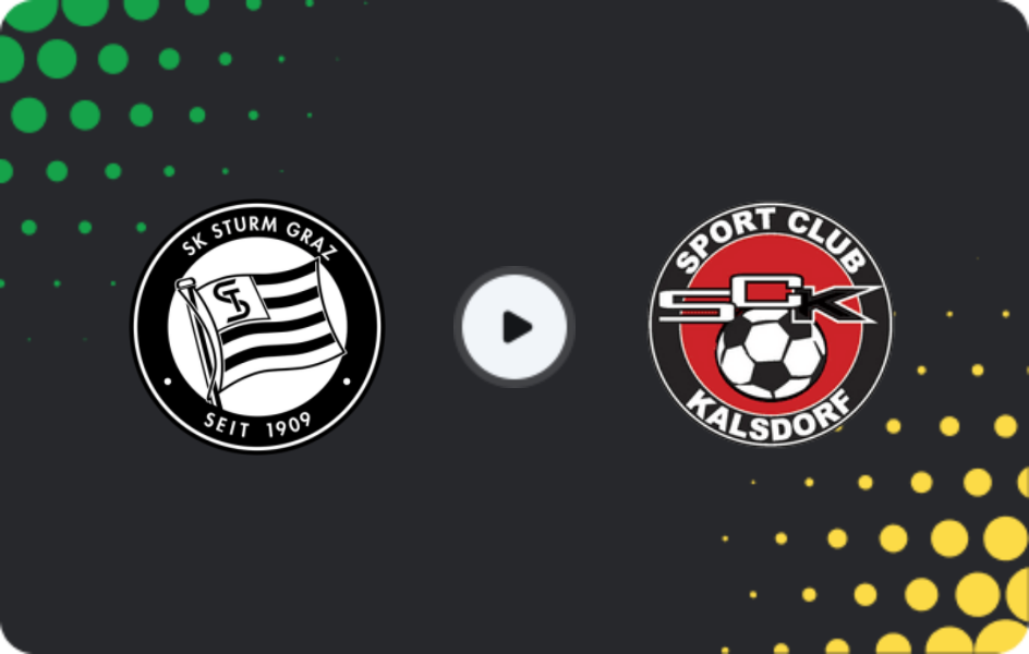Where to watch Sturm Graz II — Kalsdorf, Friendlies Clubs, 04.02.2026