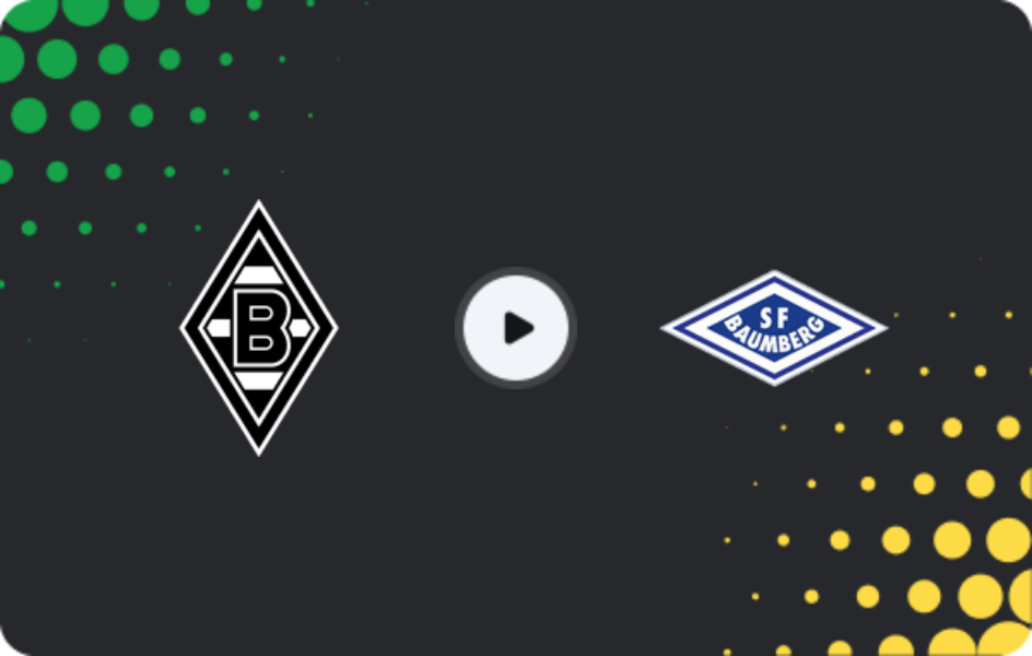 Where to watch Borussia M'gladbach II — SF Baumberg, Friendlies Clubs, 10.01.2026