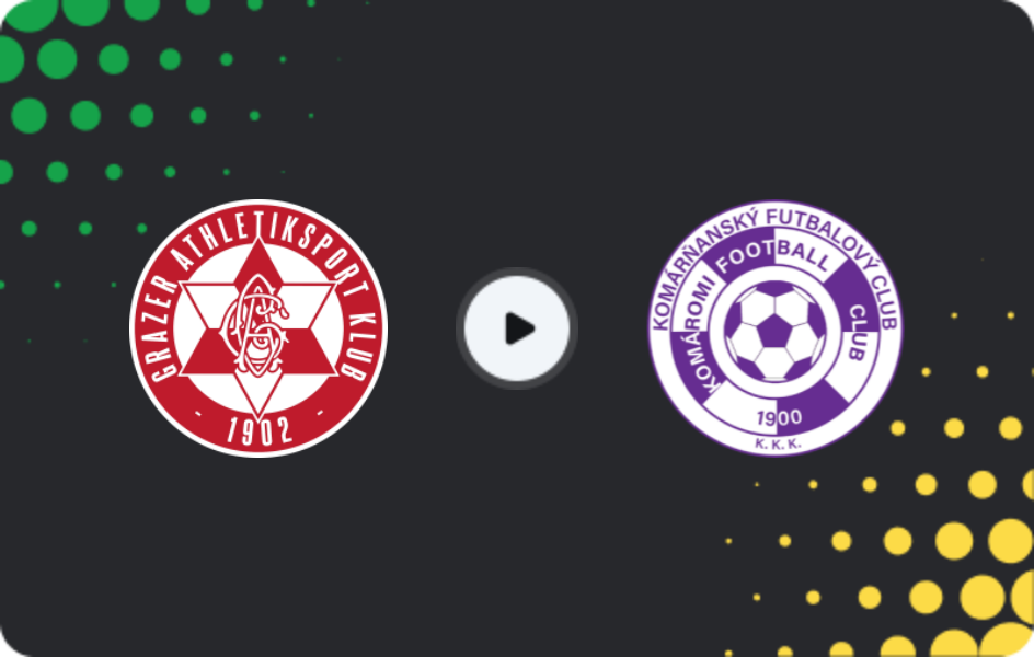 Where to watch Grazer AK — Komárno, Friendlies Clubs, 13.01.2026