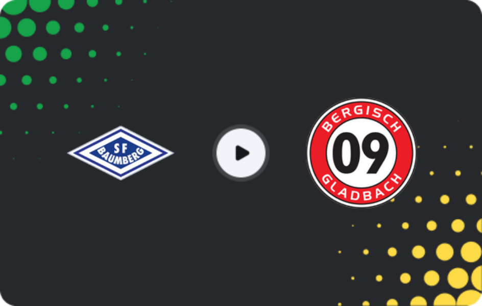 Where to watch SF Baumberg — Bergisch Gladbach, Friendlies Clubs, 18.01.2026