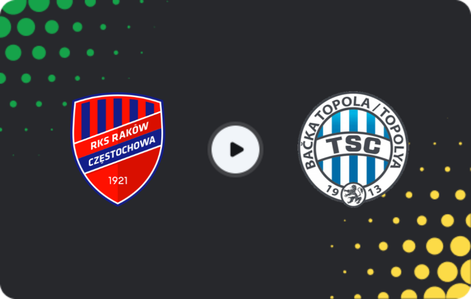 Where to watch Raków — Backa Topola, Friendlies Clubs, 23.01.2026