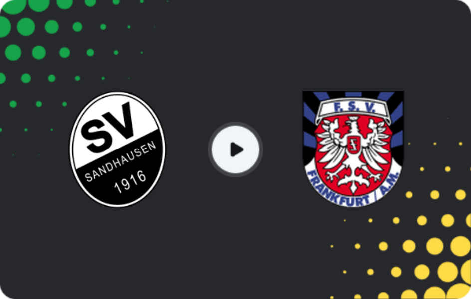 Where to watch SV Sandhausen — FSV Frankfurt, Friendlies Clubs, 07.02.2026