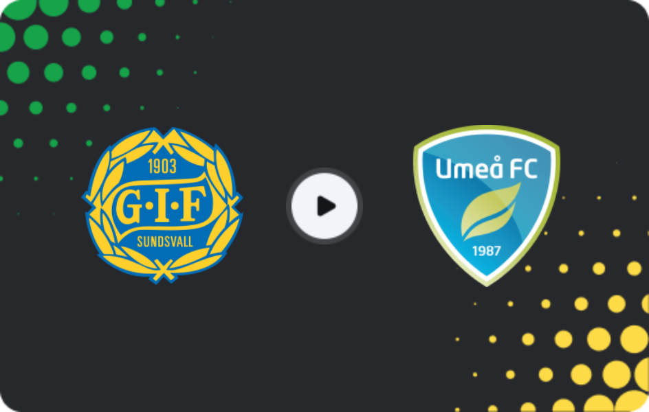 Where to watch GIF Sundsvall — Umeå FC, Friendlies Clubs, 07.02.2026