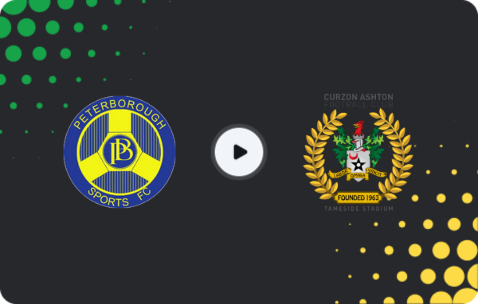 Where to watch Peterborough Sports — Curzon Ashton, National League - North, 07.02.2026