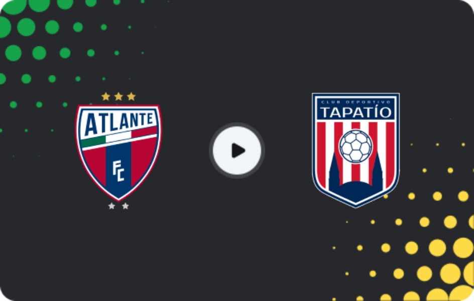 Where to watch Atlante FC — Tapatío, Liga de Expansión MX, 08.02.2026