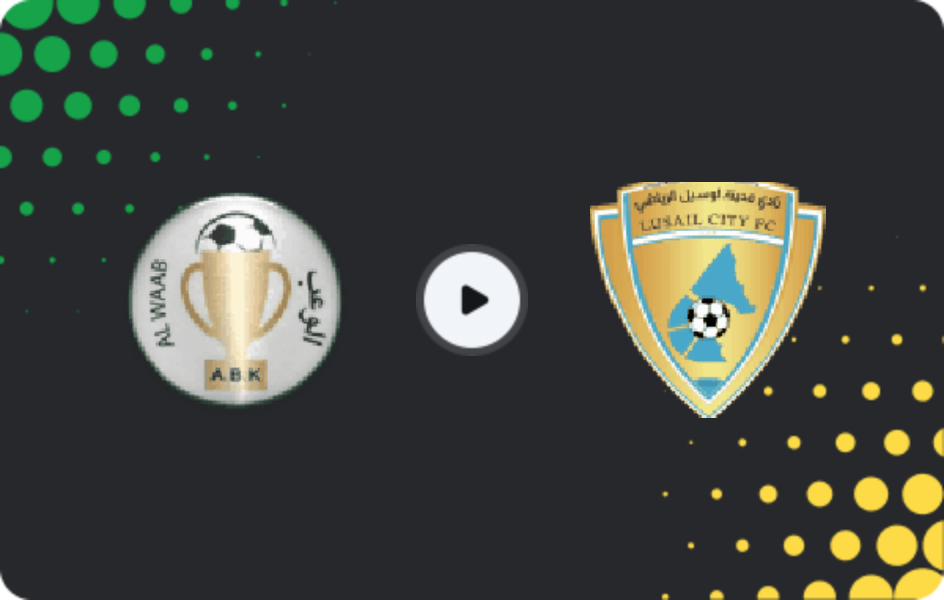 Where to watch Al Waab — Lusail City, Emir Cup, 10.01.2026