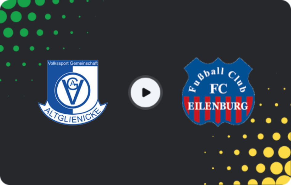 Where to watch Altglienicke — Eilenburg, Regionalliga - Nordost, 08.02.2026