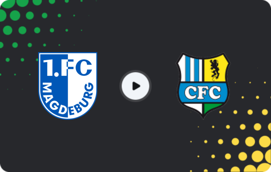 Where to watch Magdeburg II — Chemnitzer FC, Regionalliga - Nordost, 06.02.2026