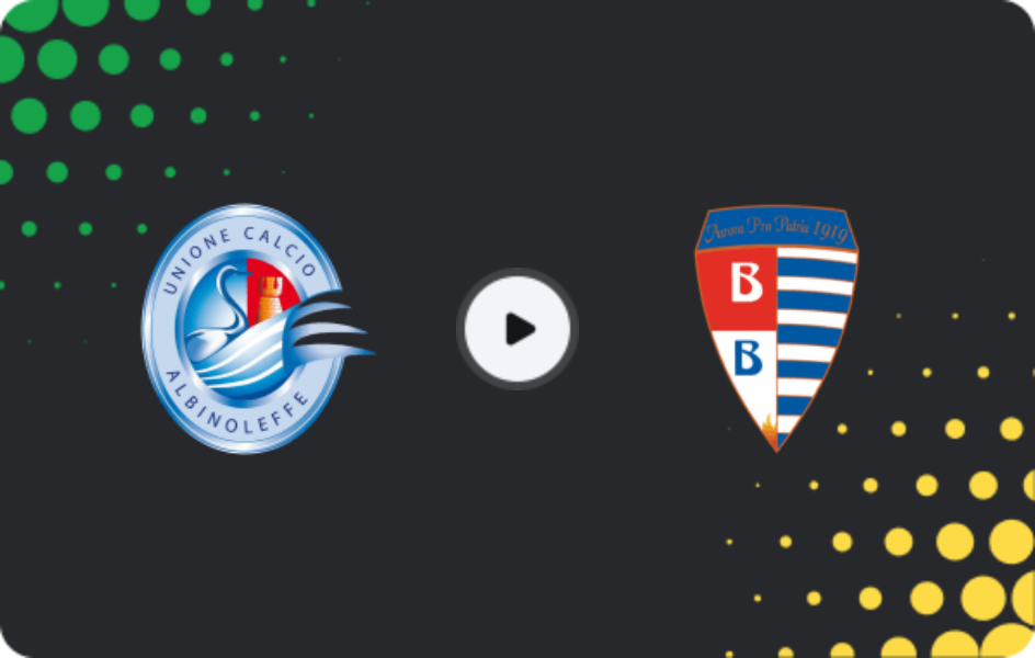 Where to watch Albinoleffe — Pro Patria, Serie C - Girone A, 08.02.2026