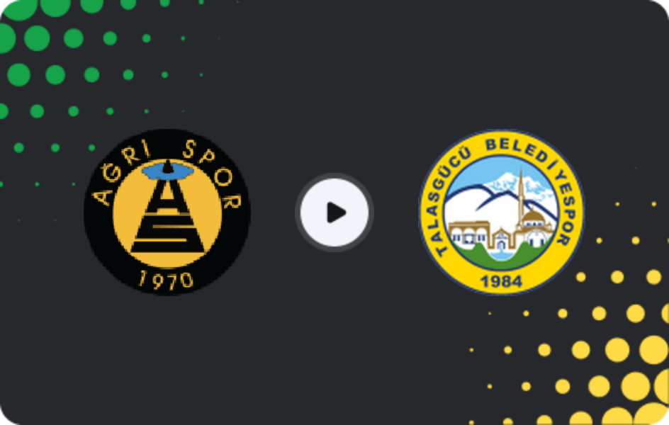 Where to watch Ağrı 1970 — Talasgücü Belediyespor, 3. Lig - Group 2, 08.02.2026