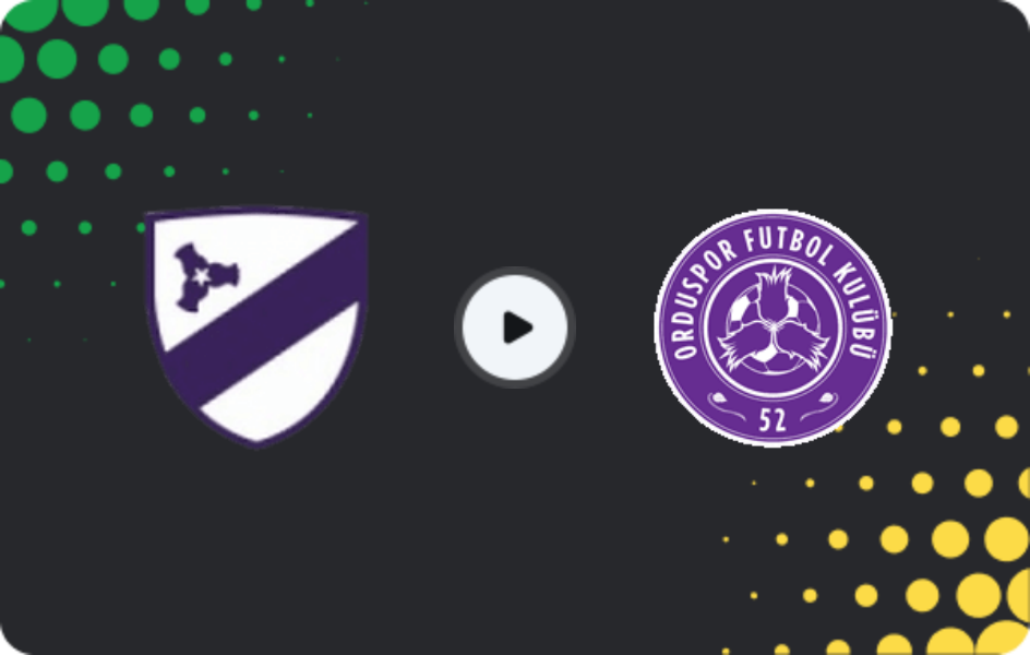 Where to watch Orduspor 1967 — Yeni Orduspor, 3. Lig - Group 3, 08.02.2026