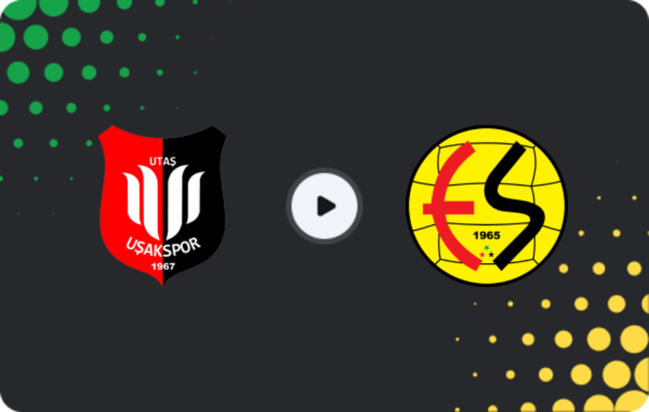 Where to watch Utaş Uşakspor — Eskişehirspor, 3. Lig - Group 4, 08.02.2026