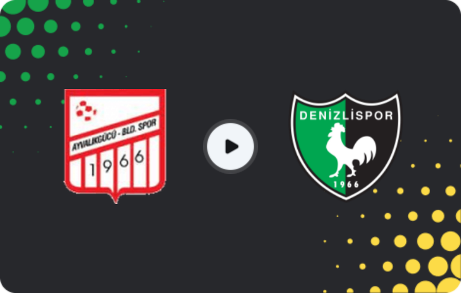 Where to watch Ayvalıkgücü Belediyespor — Denizli İYG, 3. Lig - Group 4, 08.02.2026